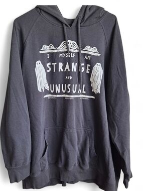 BeetleJuice Strange And Unusual Graphic Pullover Hoodie with Print